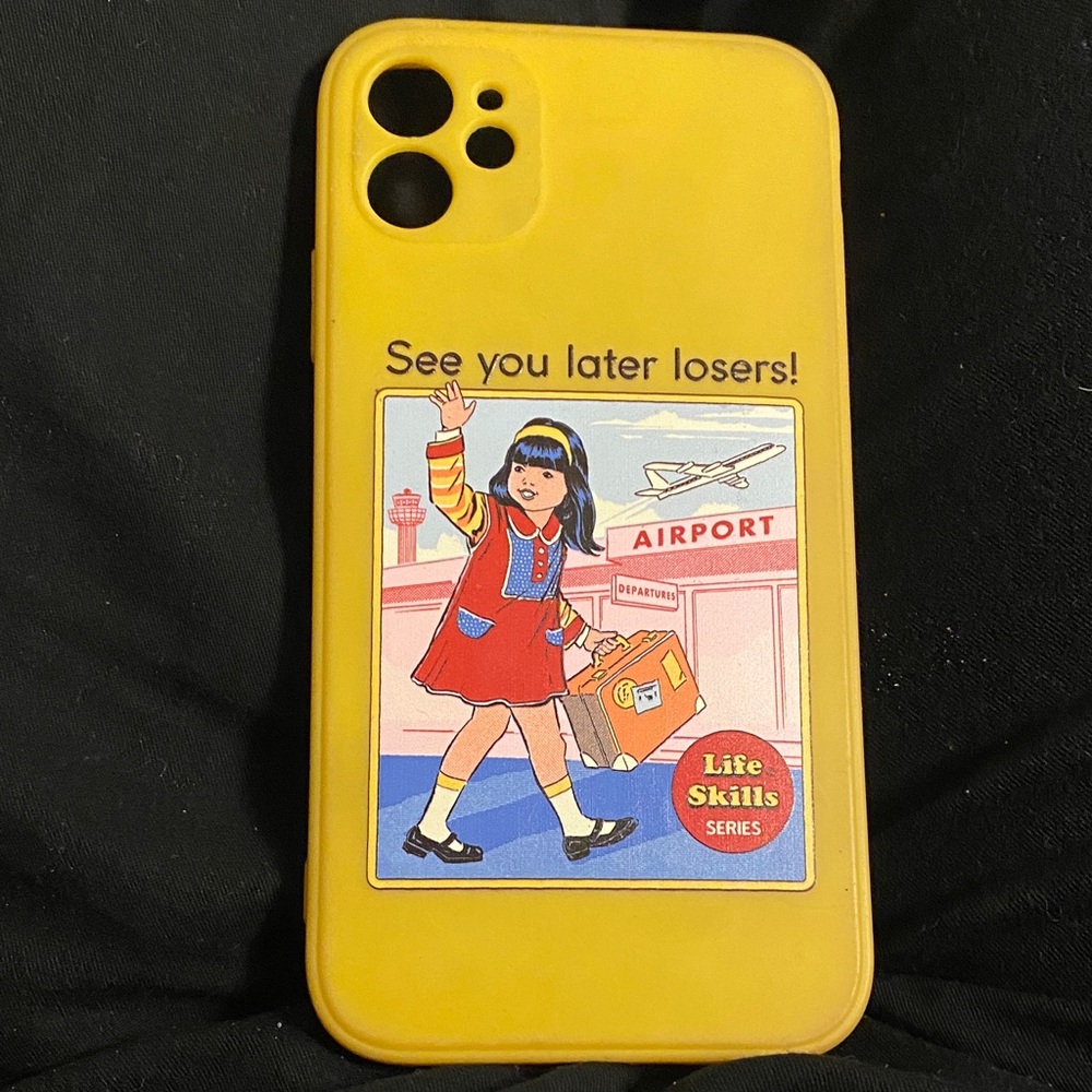 Stephen Rhodes Phone Case with Retro Graphic